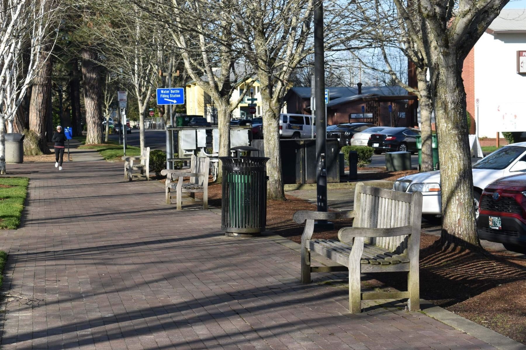 Goldenteak Hyde Park Teak Benches Portland