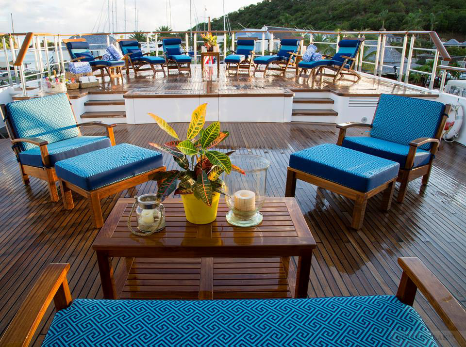 Yacht and Boat Furniture from GOLDENTEAK