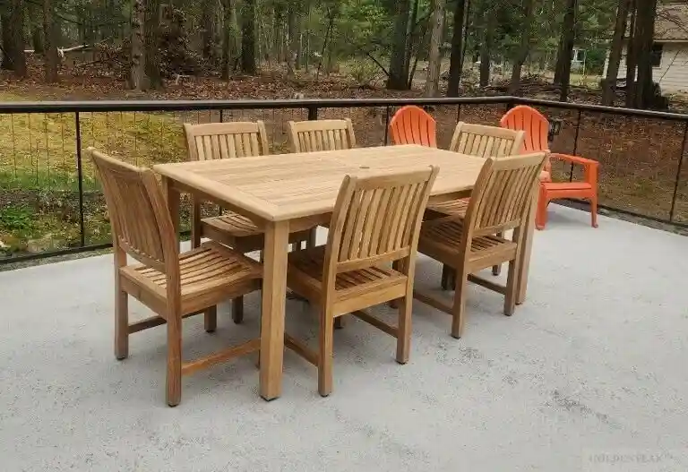 teak outdoor Massachusetts
