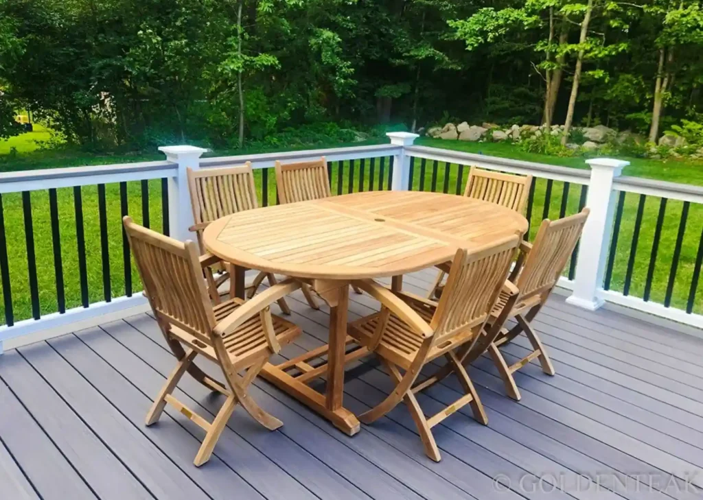 teak wood patio furniture - caring for teak wood patio furniture