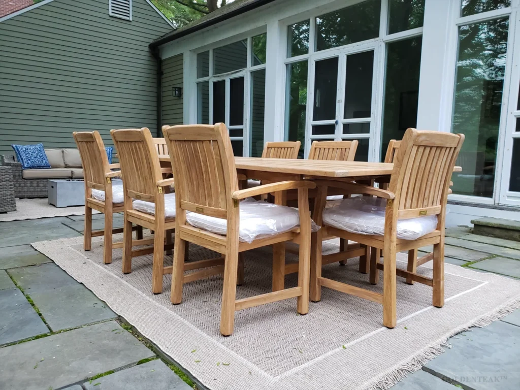 Teak Outdoor Furniture - outdoor teak dining chairs
