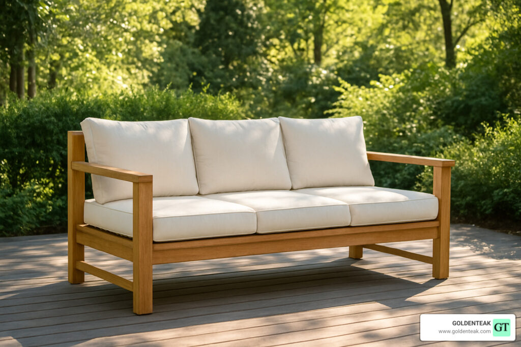 diy outdoor teak sofa - diy outdoor teak sofa