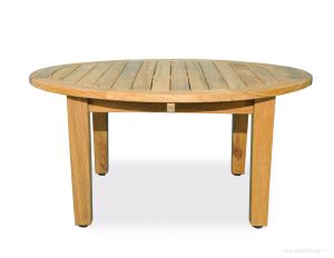 Teak Round Coffee Table 36 inch Dia, 17 in H