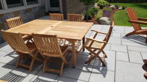 Teak Outdoor Dining Set  - Goldenteak Customer Photo