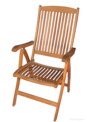 Teak Aspen Reclining Chair