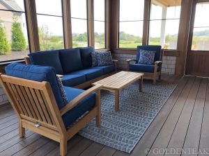 Deep Seating Set Chappy Collection in Sapphire - Customer Photo Goldenteak