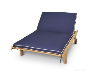 Double Chaise Lounger Cushion (2 Piece)