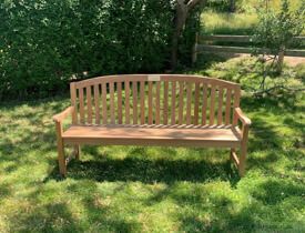 Teak Aquinah Bench 6ft at Public Garden Nantucket