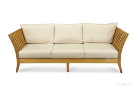 Deep Seating Sofa Outdoor - Premium Teak - Nevis Island Estate Collection