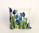 Allover Tulips Blue
