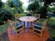 Teak Dining Set Padua Table, Chippendale Chairs - Customer Photo
