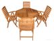 Teak Outdoor Dining Set Octagon Table (52