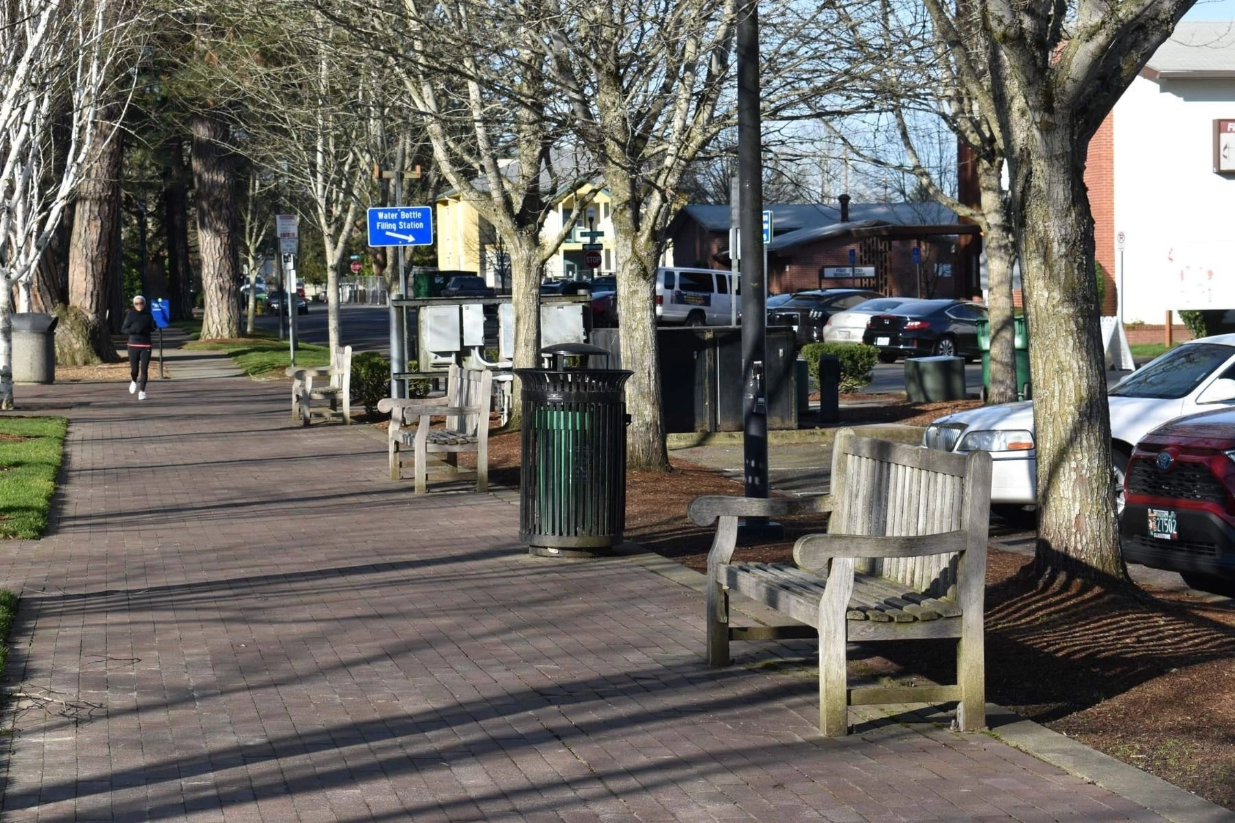 Goldenteak Hyde Park Teak Benches Portland 