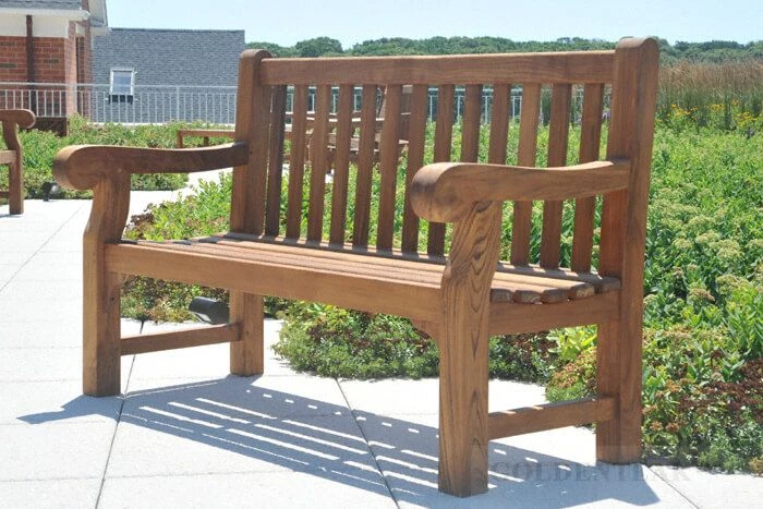 Goldenteak Hyde Park Benches Marthas Vineyard Hospital
