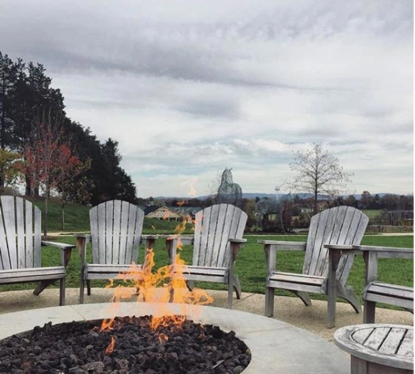 Goldenteak Teak Adirondaccks Site Furnishings at Salamander Resort