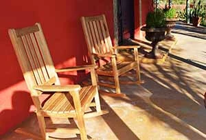 Teak Rocking Chairs