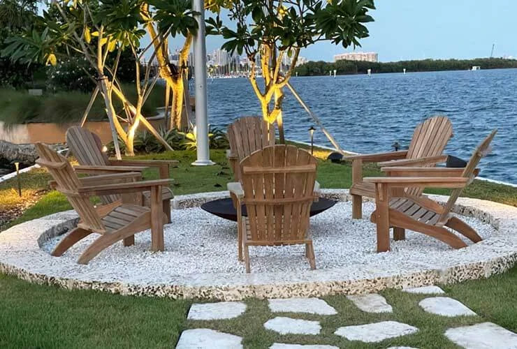 Teak Adirondack Chairs Outdoor