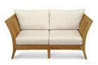Deep Seating Love Seat in Premium Teak - Nevis Island Estate Collection
