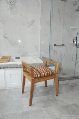 Cushion for Teak Shower Stool with arms (SKU SPA-CA)
