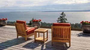 Teak Deep Seating Casual Conversation set