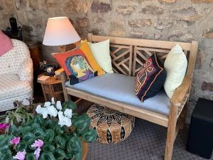 Chippendale Bench 4ft Customer Photo and Review MEL NJ