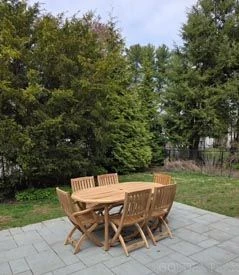Teak Dining Set for 6 GOLDENTEAK - Customer Photo