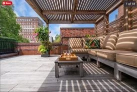 Goldenteak Sectionals at Roof Top, 5 years in use