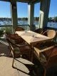 Teak Outdoor Pedestal Table from Goldenteak - Customer Photos