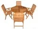 Teak Outdoor Dining Set Octagon Table (52