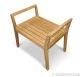 Teak Shower Bench With Arms - Wide , ADA Compliant