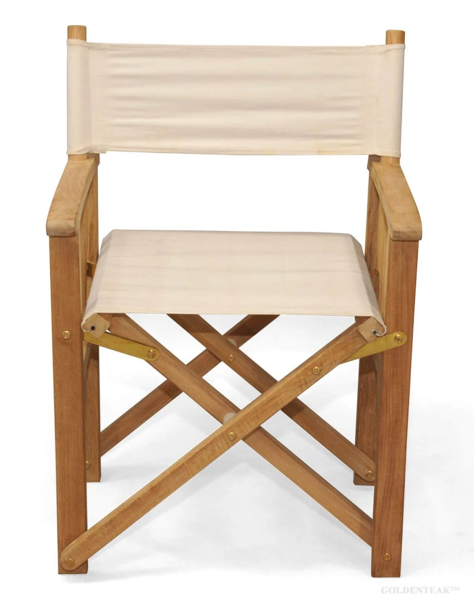 Teak Directors Chair with Sunbrella Fabric Goldenteak Patio