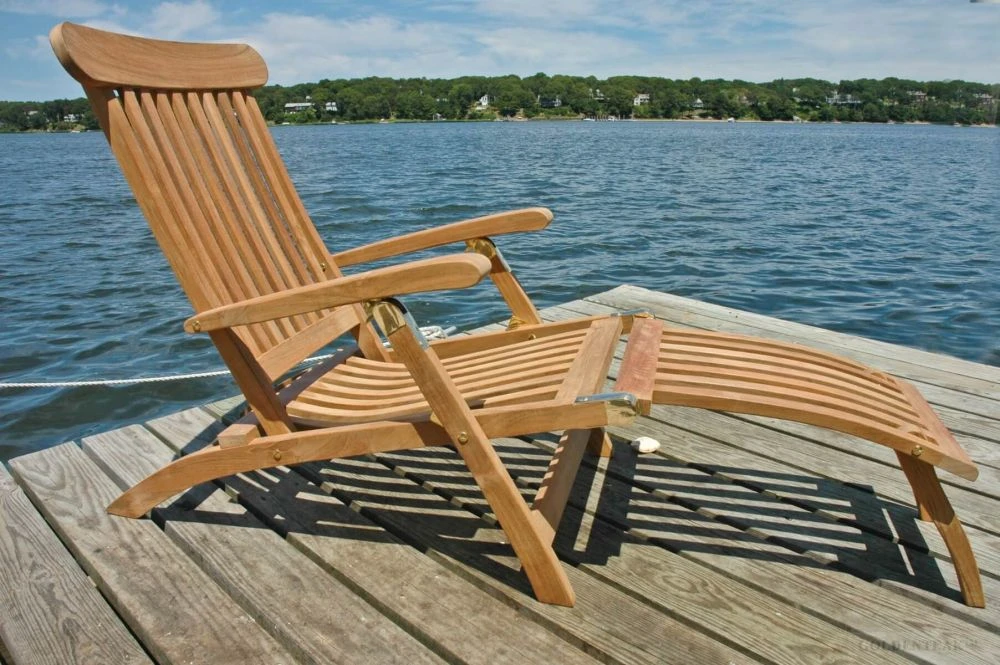 Outdoor steamer chair discount