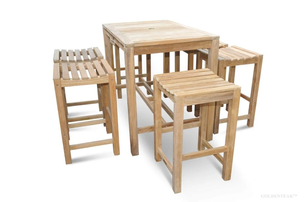 Goldenteak Hyannis Teak Dining Set - Thumbnail 2