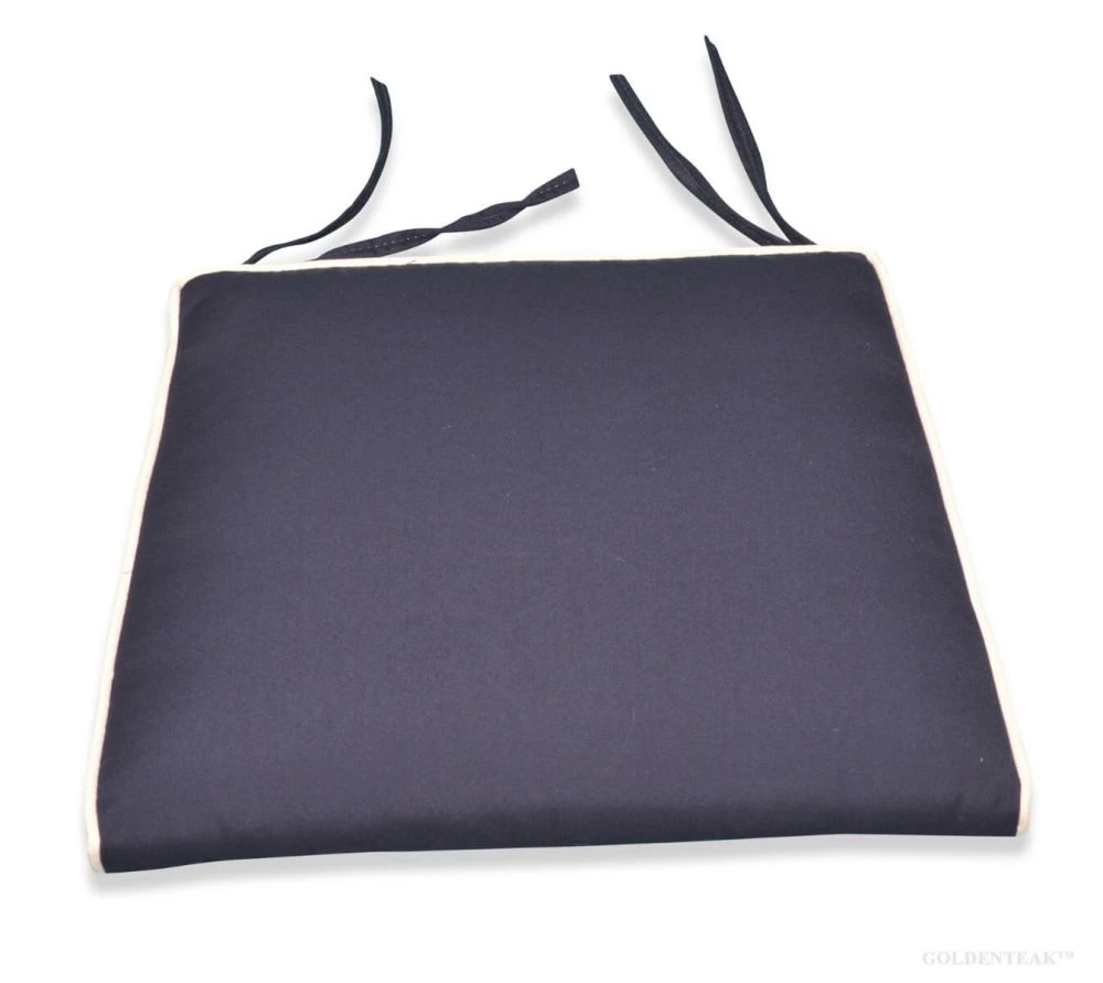 Outdoor Side Chair Cushion with Sunbrella Fabric Goldenteak