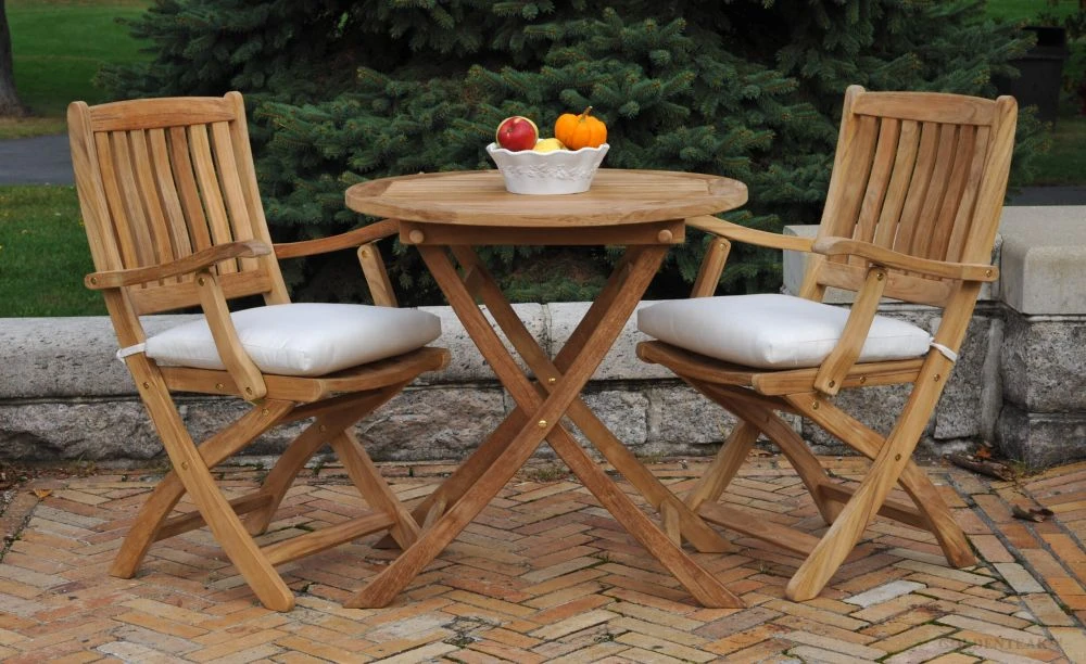 Teak Outdoor Dining Set for Balcony Condo