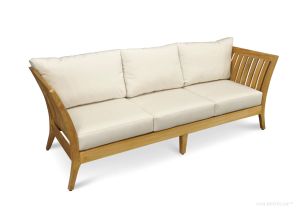 Deep Seating Sofa in Premium Teak - Nevis Island Estate Collection