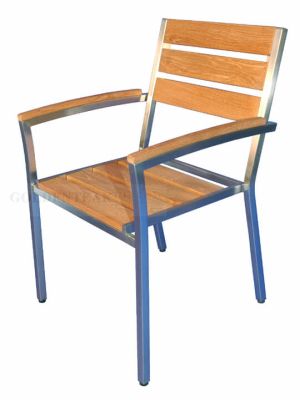 Folding Chairs Teak Wood Chair, Teak And Metal Outdoor Furniture