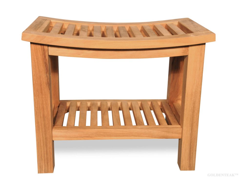 teak shower bench from bed bath and beyond