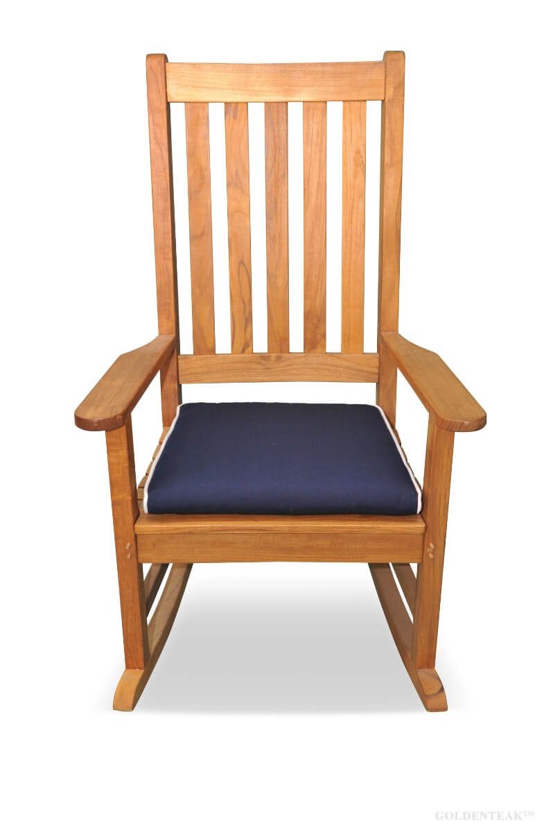 Outdoor Cushion Goldenteak Rocking, Outdoor Rocking Chair Seat Pads