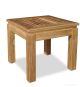 Teak Square End Table Wellesley Collection