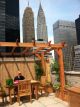 Urban Oasis Teak Patio Set in Manhattan - customer photo
